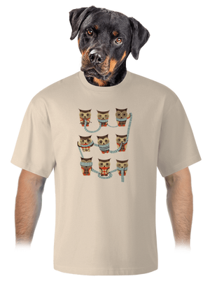 unisex túlméretezett póló