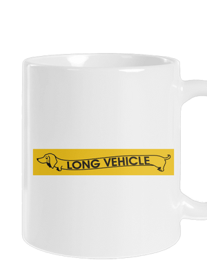 Long vehicle hagyományos bögre White