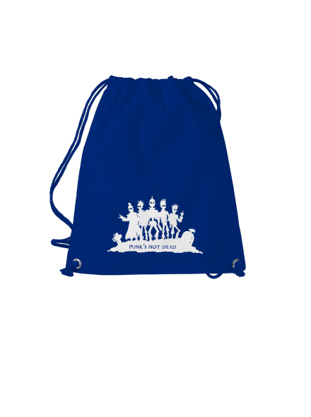 Punks not dead! hátizsák Royal Blue Mal