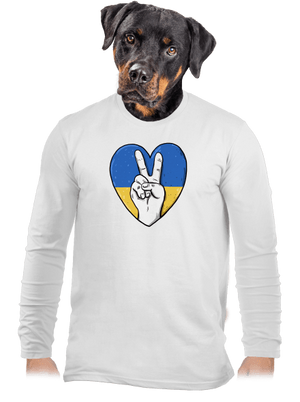  férfi hosszú ujjú póló White