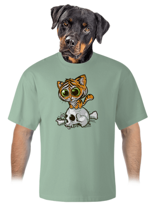 unisex túlméretezett póló