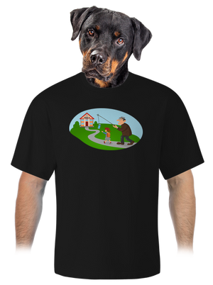 Vissza az iskolába unisex túlméretezett póló Black