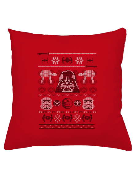 Vadert egy pulóveren párna Red