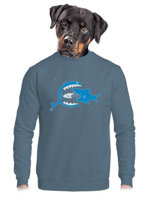 Halak unisex crewneck Nordic Blue