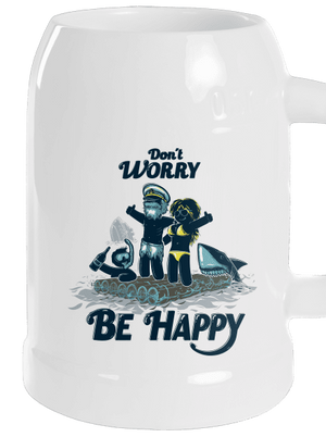 Don't worry söröskorsó White