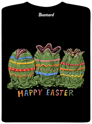 Happy easter gyerek póló Black