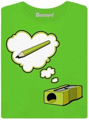 Ceruza és hegyező női póló Apple Green