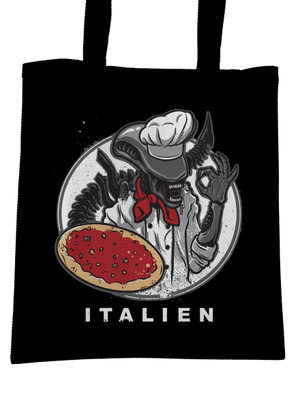 Italien táska Black