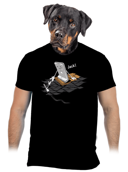 Jack férfi póló Black