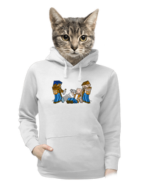 női kenguruzsebes pulóver