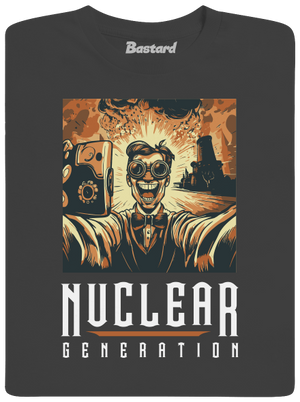 Nuclear generation férfi hosszú ujjú póló Dark Grey