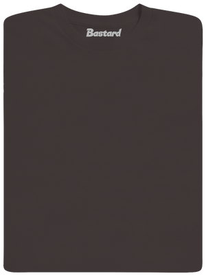 Nyomtatás nélkül férfi hosszú ujjú póló Bear Brown