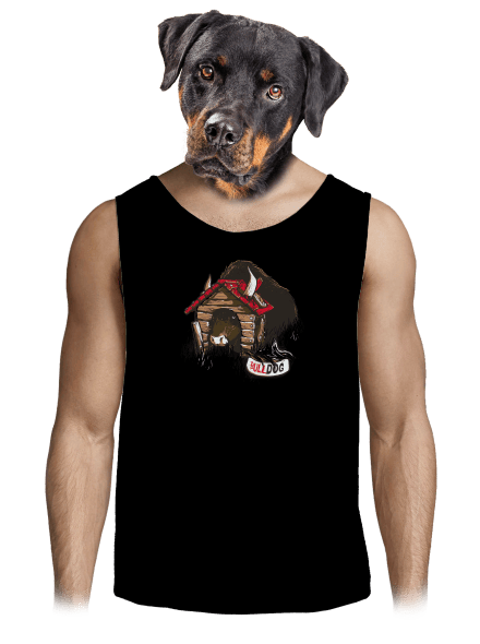 Bulldog férfi trikó Black
