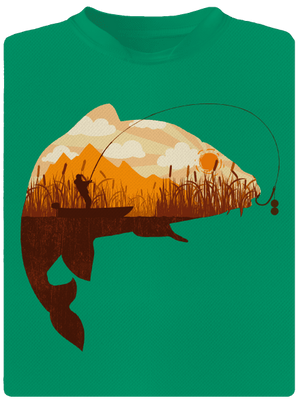 Halfogás gyerek sport póló Kelly Green Mal