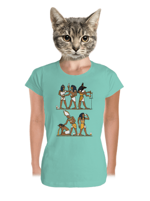 Egyiptomi parti prémium női póló Mint Mal