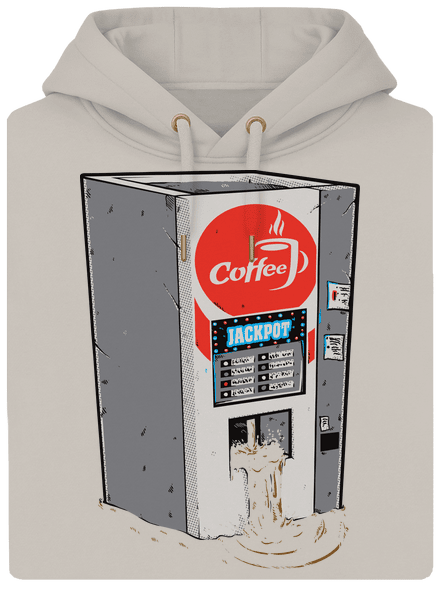 Jackpot unisex prémium pulóver Pastel Macchiato