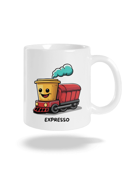 Expresso hagyományos bögre White