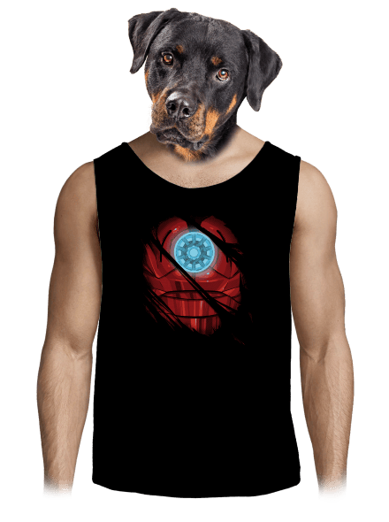 Ironman férfi trikó Black