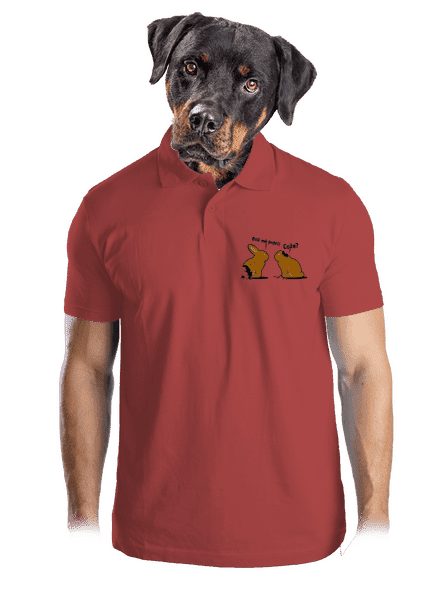 Fáj a seggem! férfi pólóingek Burgundy