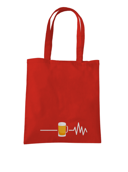 Beer help táska Bright Red