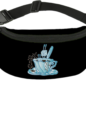Cukorfüggő övtáska Black