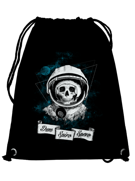 Dum spiro spero hátizsák Black