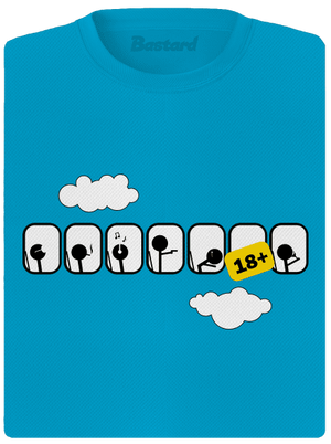 Repülőgép női sportpóló Blue Atol