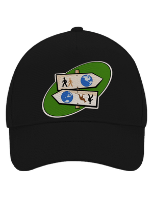 Hosszú távú menetelés baseballsapka Black