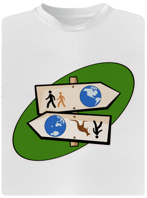 Hosszú távú menetelés férfi sportpóló White