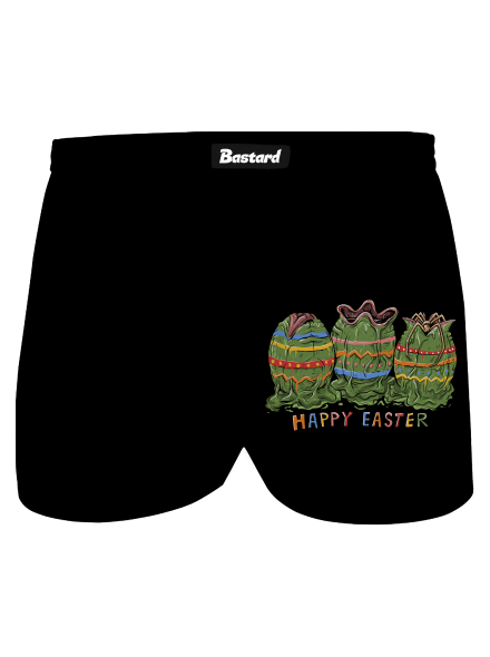 Happy easter férfi alsó nadrág Black
