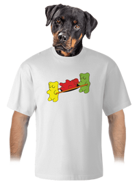 unisex túlméretezett póló