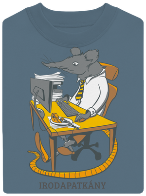 Irodapatkány unisex crewneck Nordic Blue