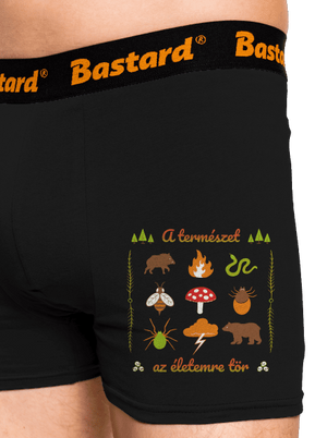 A természet az életemre tör boxeralsó Black