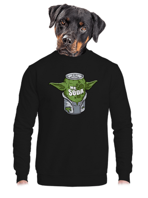 Mr. Szóda unisex crewneck Black