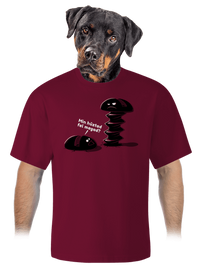 unisex túlméretezett póló