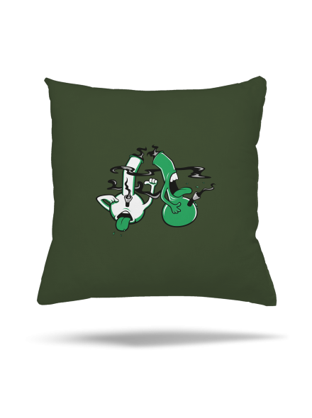 Bongo köhögés párna Olive Green