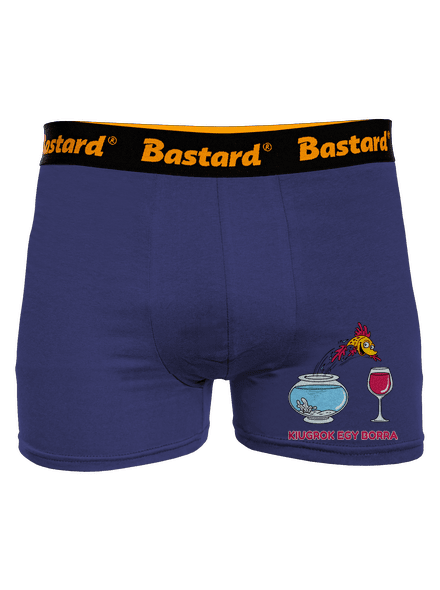 Kiugrok egy borra boxeralsó Blue Navy