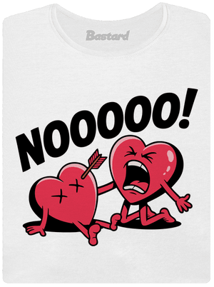 Egy ütés a szívbe prémium női póló White