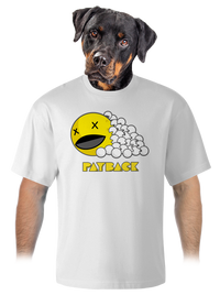 unisex túlméretezett póló