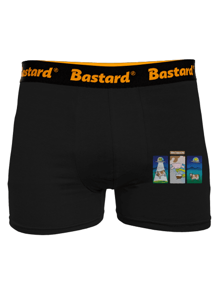 Alien Cappuccino boxeralsó Black
