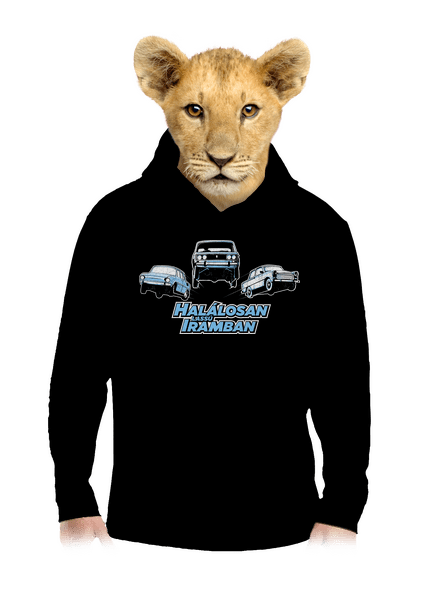 Halálosan lassú iramban gyerek kenguruzsebes pulóver Black