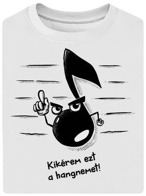 Hangnem unisex túlméretezett póló White