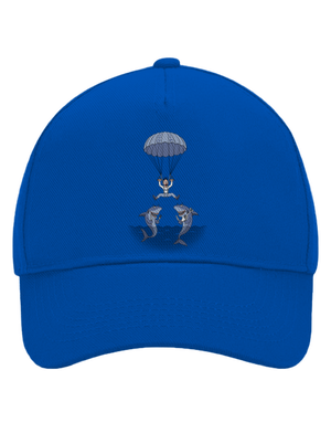 Ebéd egy cápával baseballsapka Bright Royal
