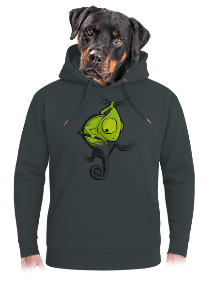 Hibajavító unisex prémium pulóver Charcoal