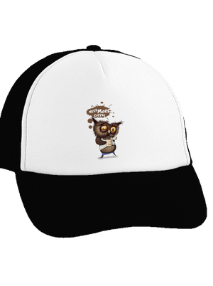 I need more coffee teherautós sapka Black cap