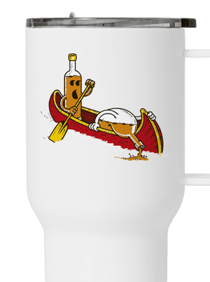 Rumivók termosz bögre White