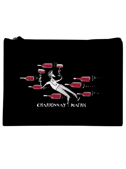 Chardonnay matrix kis táska Black