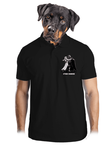Star dance férfi pólóingek Black