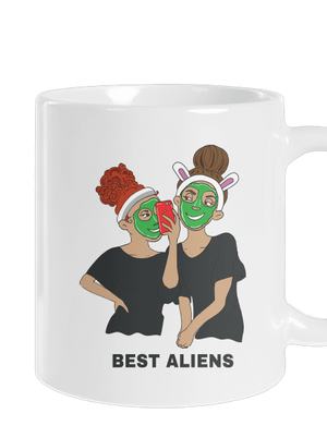 Best aliens hagyományos bögre White