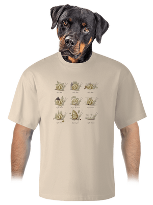 unisex túlméretezett póló